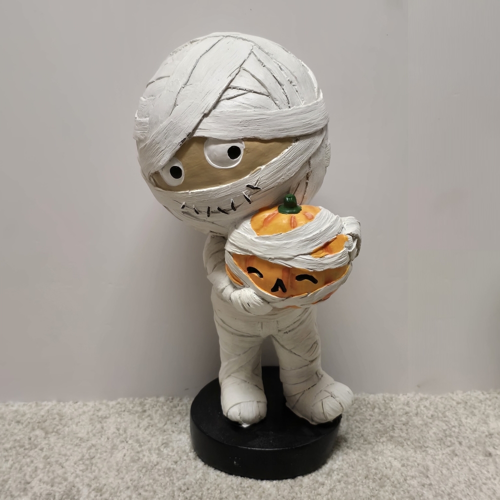 Halloween Cynthia Rowley Curious Max The Mummy, Pairs w/Carl & Gus Rae Dunn NEW
